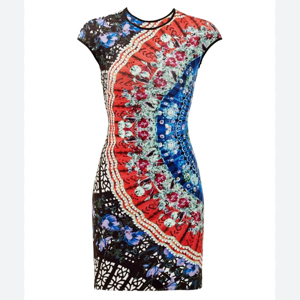 Women's Spanish Fan Dress Neoprene - Picture 2 of 5
